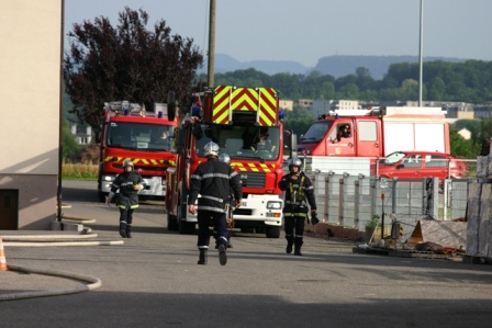 Exercice avec Buschwiller et St-Louis - 29 juin 2012
